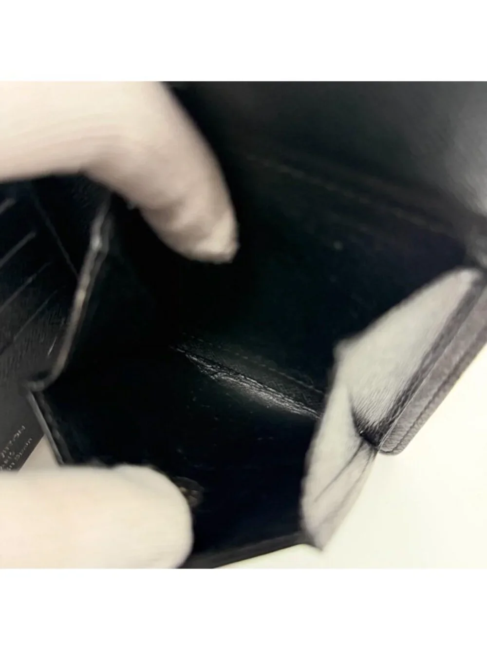 Louis Vuitton Portefeuille Marco Damier Graphite Compact Black Wallet